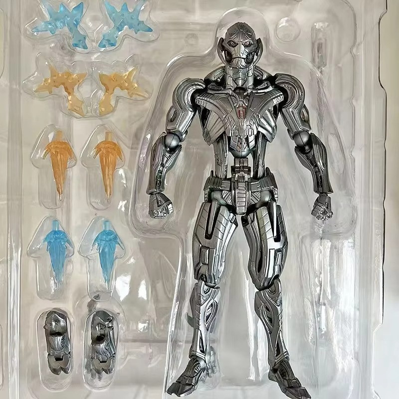 Revoltech Ultron Action Figure Kaiyodo Amazing Yamaguchi Avengers Model