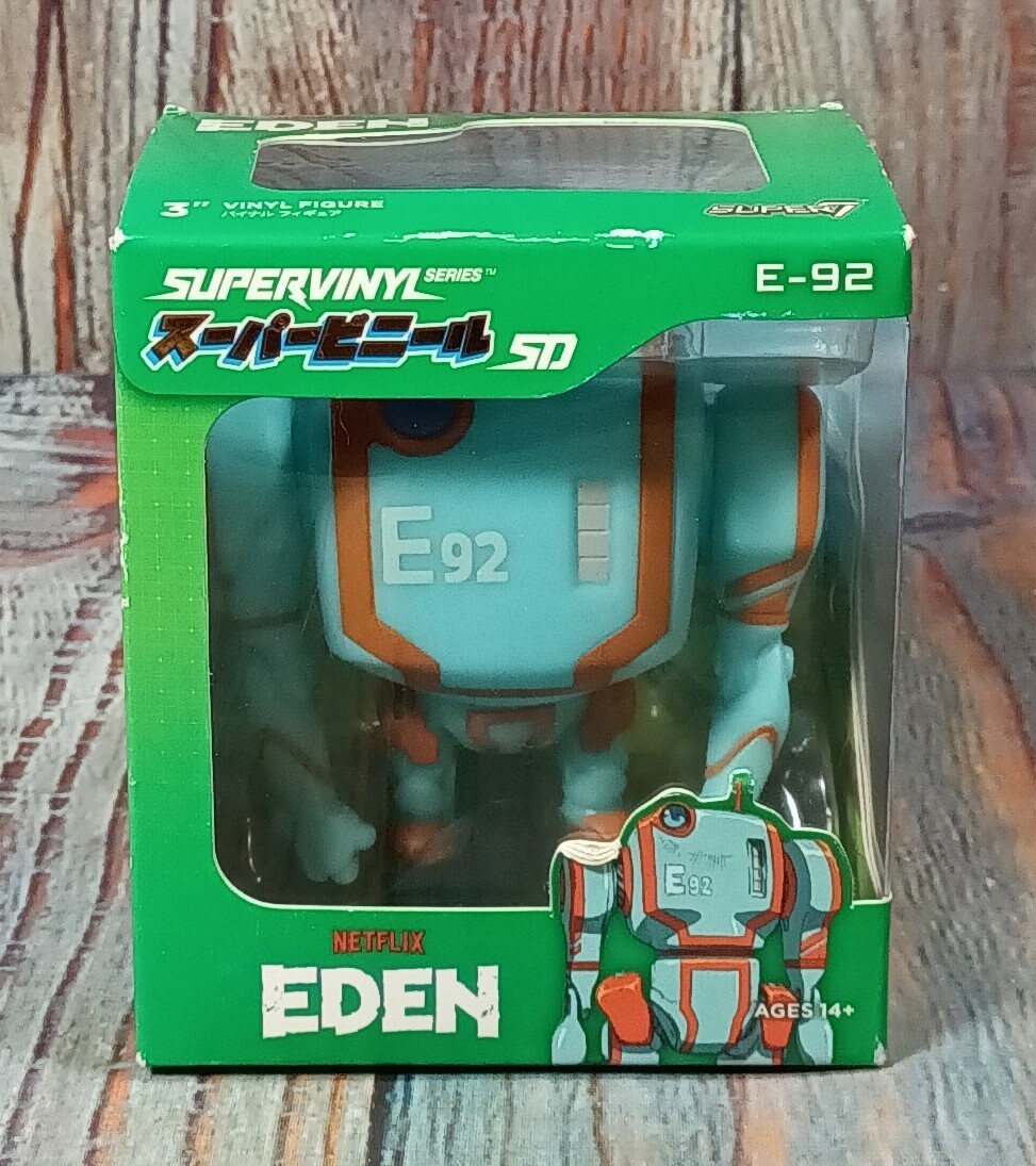 Netflix EDEN Supervinyl – E-92 – Ages 14+ – 3 inch Vinyl Figure