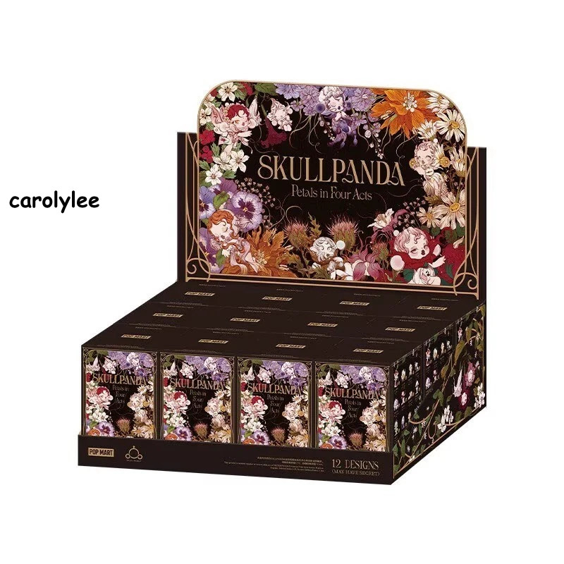 12pcs Skullpanda Petals In Four Acts Series Blind Box Figures Toy Sealed