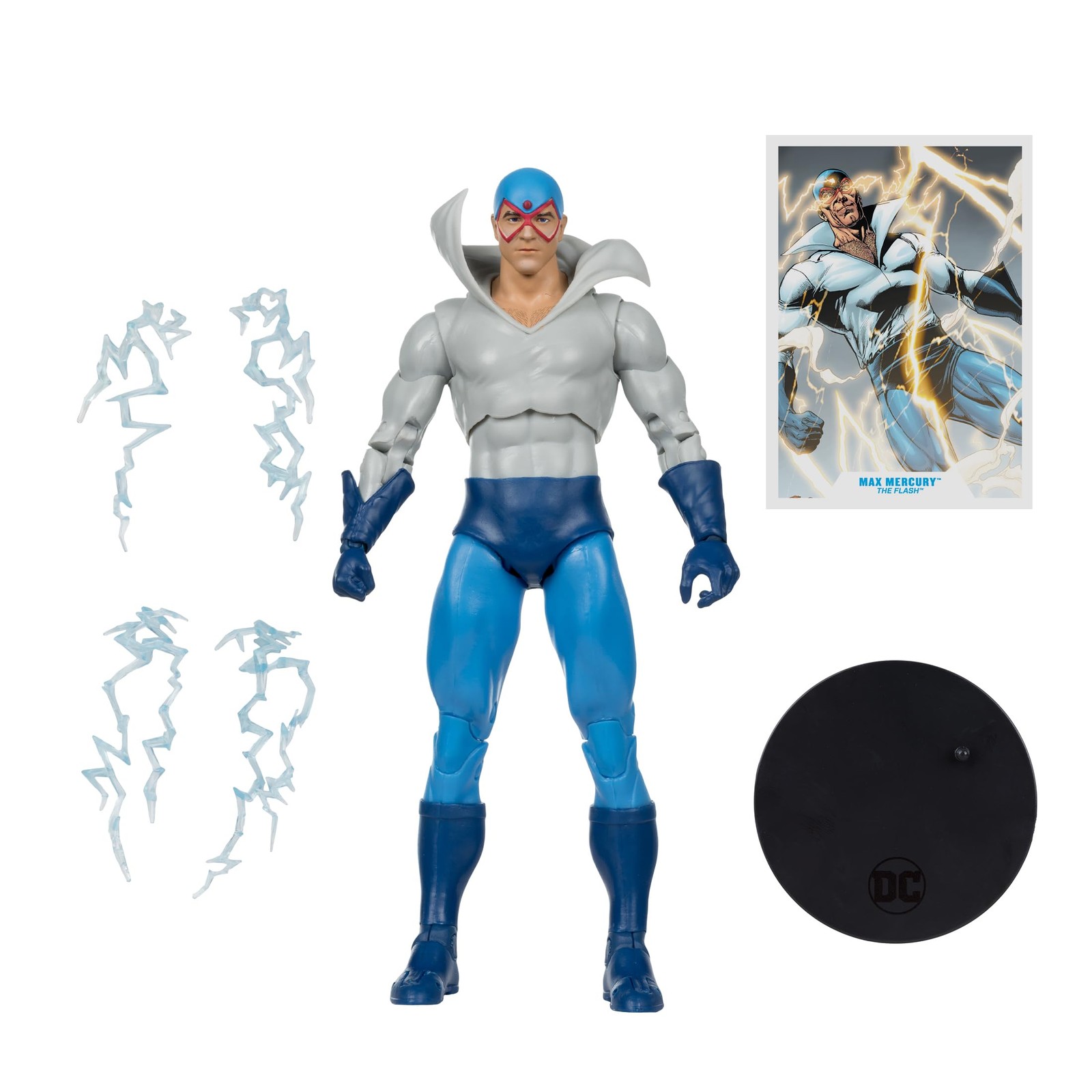 DC Multiverse Max Mercury (The Flash) Gold Label 7in Action Figure