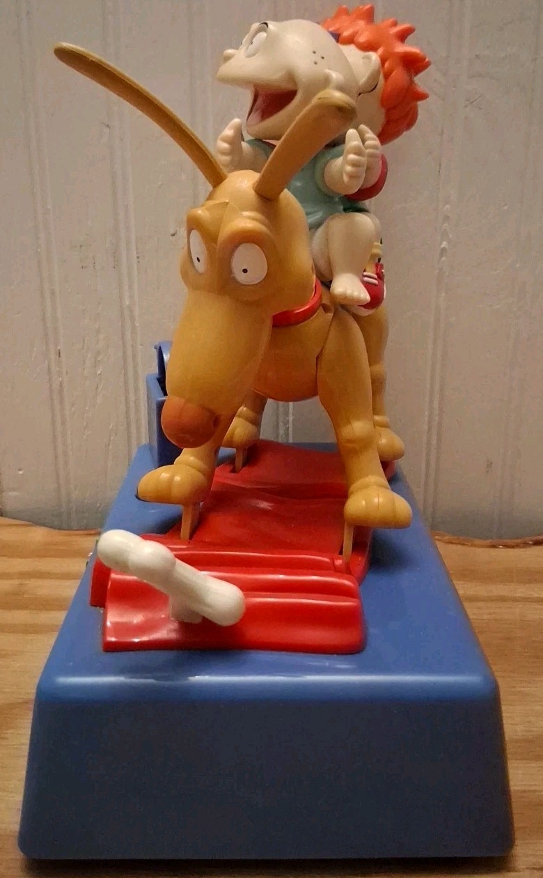 Rugrats Lot Coin Bank 1 Chuckie Figure, 1 Funko 1 Tin Chuckie Nickelodeon Tommy