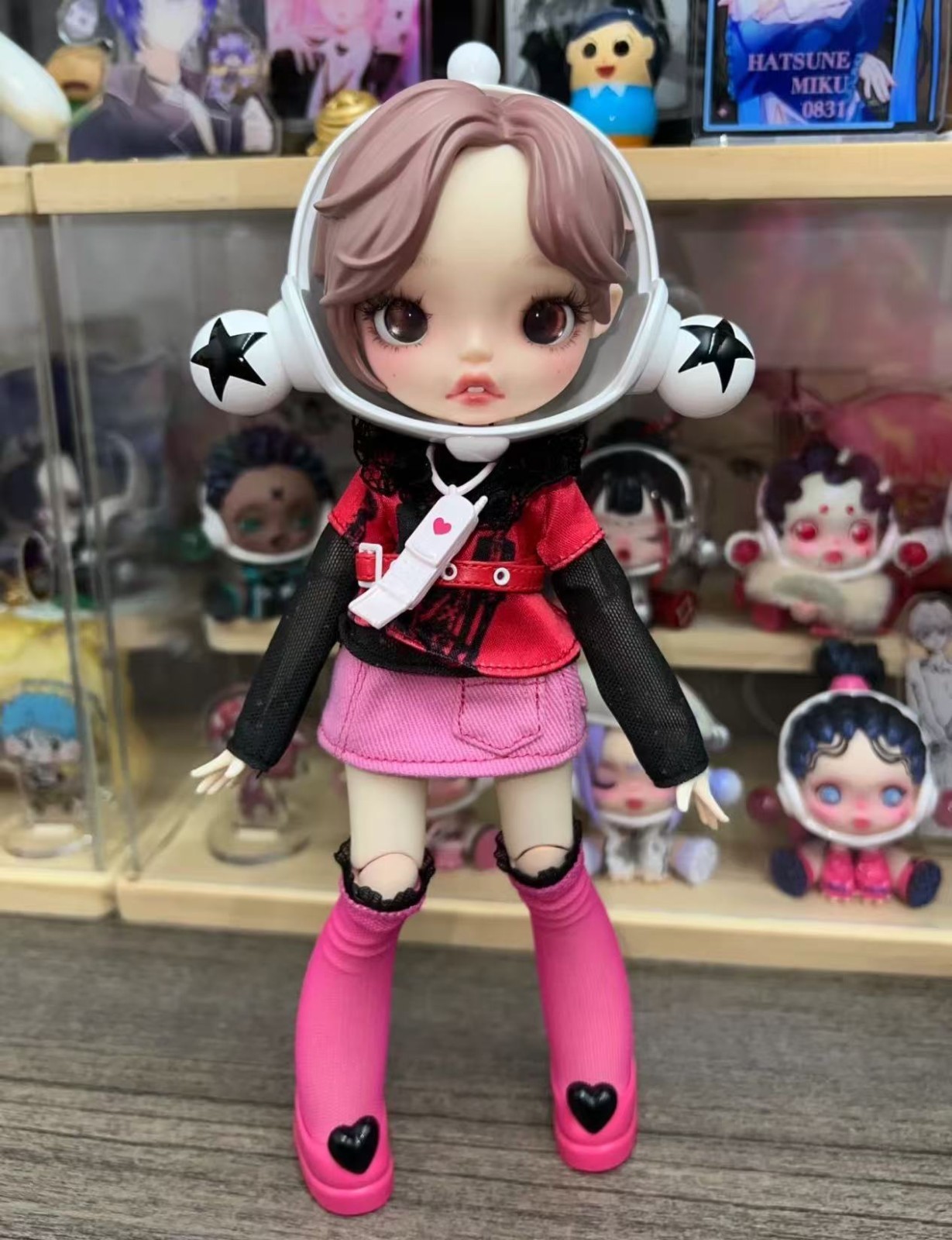 Authentic POP MART SKULLPANDA × « NANA »: Nana Komatsu 1/8 moveable doll brand new