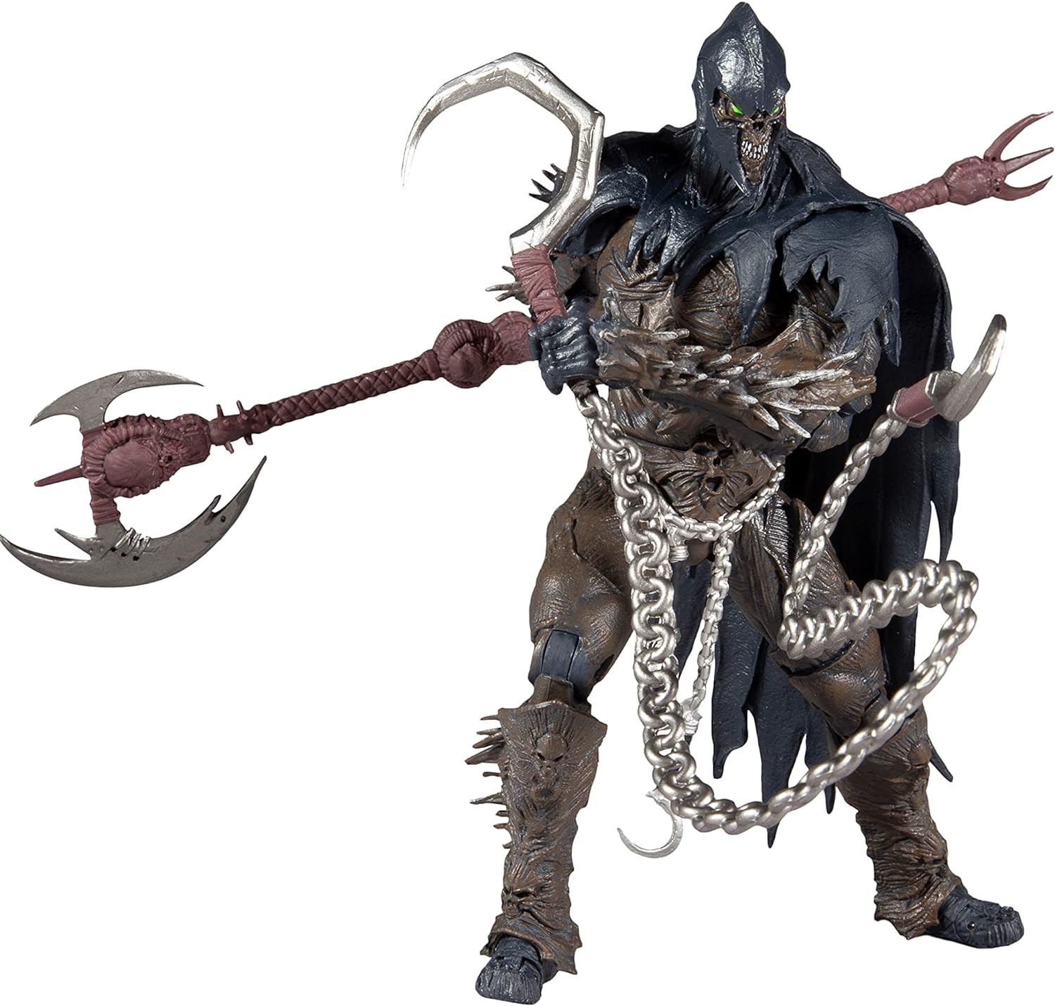 Raven Spawn 7-Inch Action Figure with Accessories – Ultra Articulated Detail