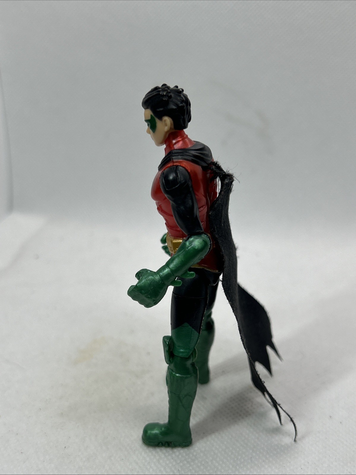 DC Spin Master The Caped Crusader robin Action Figure 3.75&Prime;