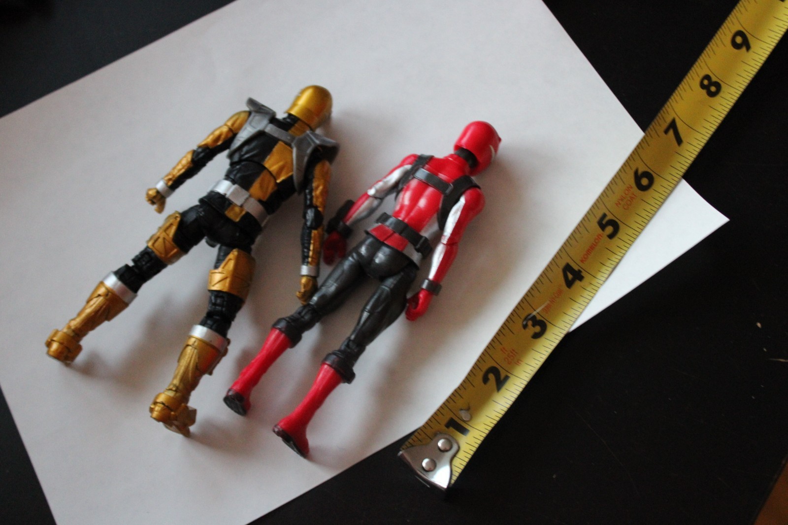 Power Rangers Lightning Collection Beast Morphers Gold Ranger Figure Red Lot