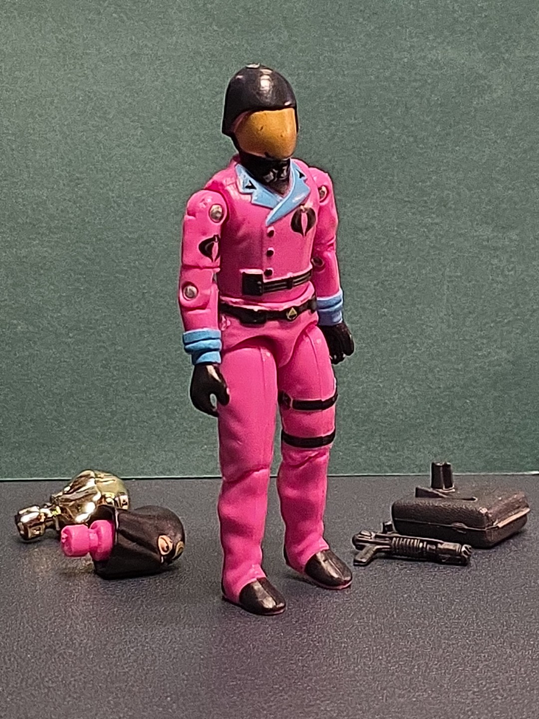 Create a Cobra Cobra Commander Black Major G.I. Joe GI Joe Action Figures