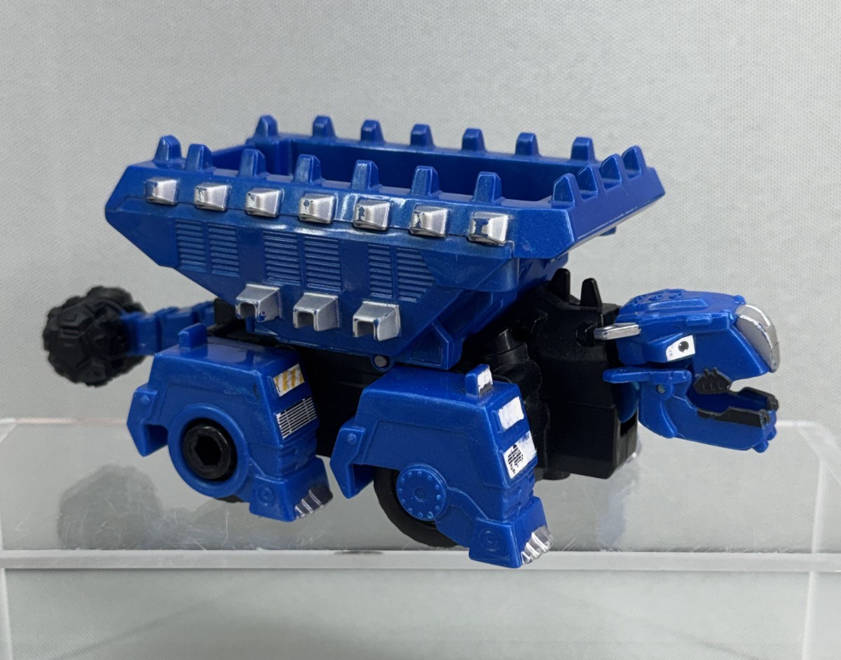 2015 Dinotrux Ton-Ton Push Vehicle Figure DreamWorks Mattel Diecast Dinosaur Toy