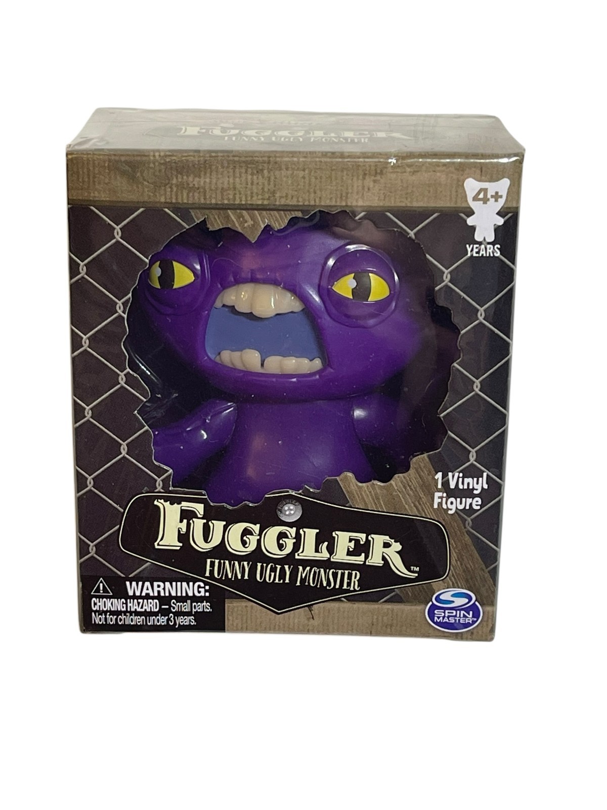 Fuggler Funny Ugly Monster Series 3 VINYL 3&Prime; PURPLE Figure # 3/8 NEW/SEALED Read