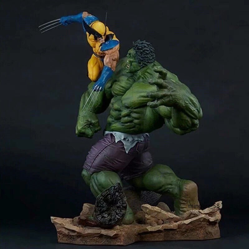 US STOCK Hulk VS. Wolverine 13 » Figure Statue Model Toy Collection Gift PVC New