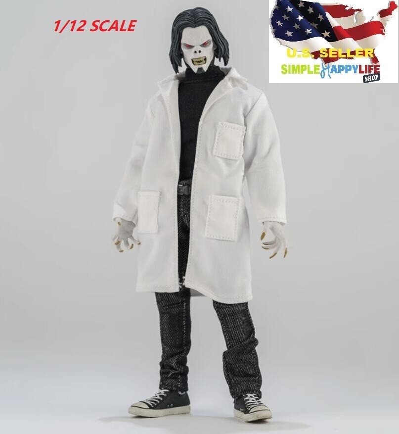 1/12 White lab coat for 6&Prime; figure doctor SHF Nota Mezco MixMax PHICEN ❶USA❶