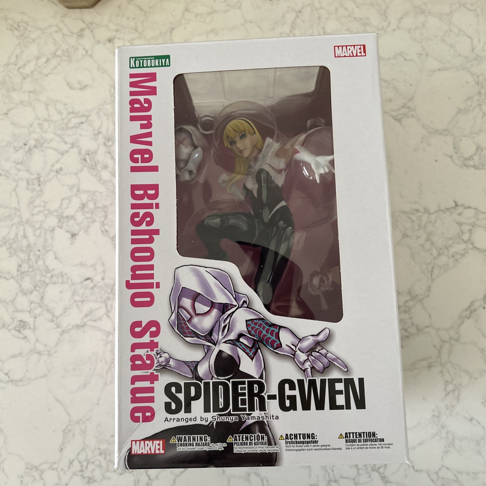 Kotobukiya Marvel Bishoujo Spider-Gwen Statue Figure NEW CIB