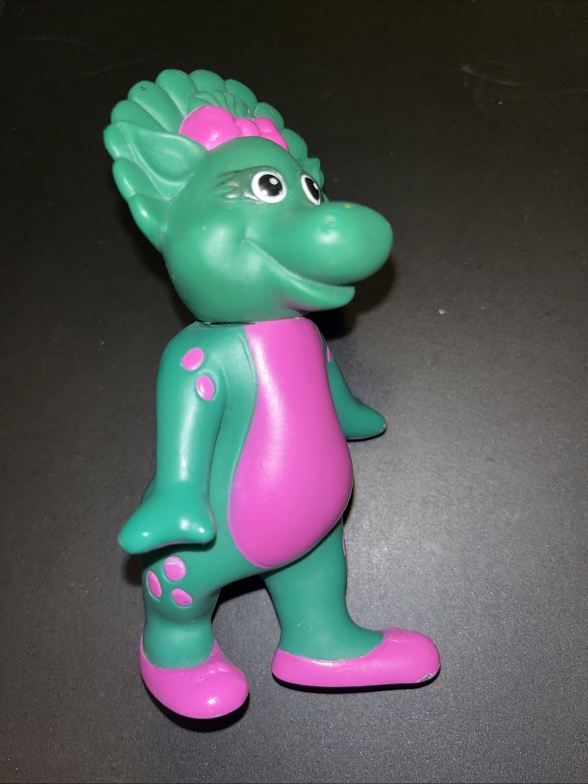 Barney & Friends Baby Bop Dinosaur Action Figure Vintage 1990&rsquo;s Lyons Group 4.5&Prime;