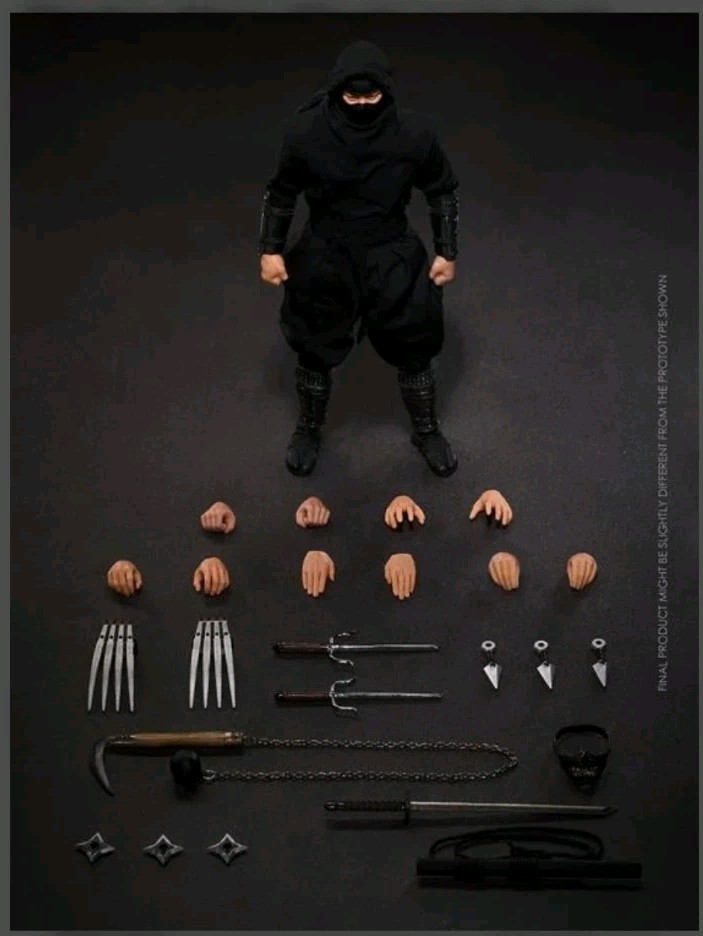 VToys Shadow Ninja Black Ver. 1/12 Scale Figure *NEW – US SELLER & I SHIP DAILY*