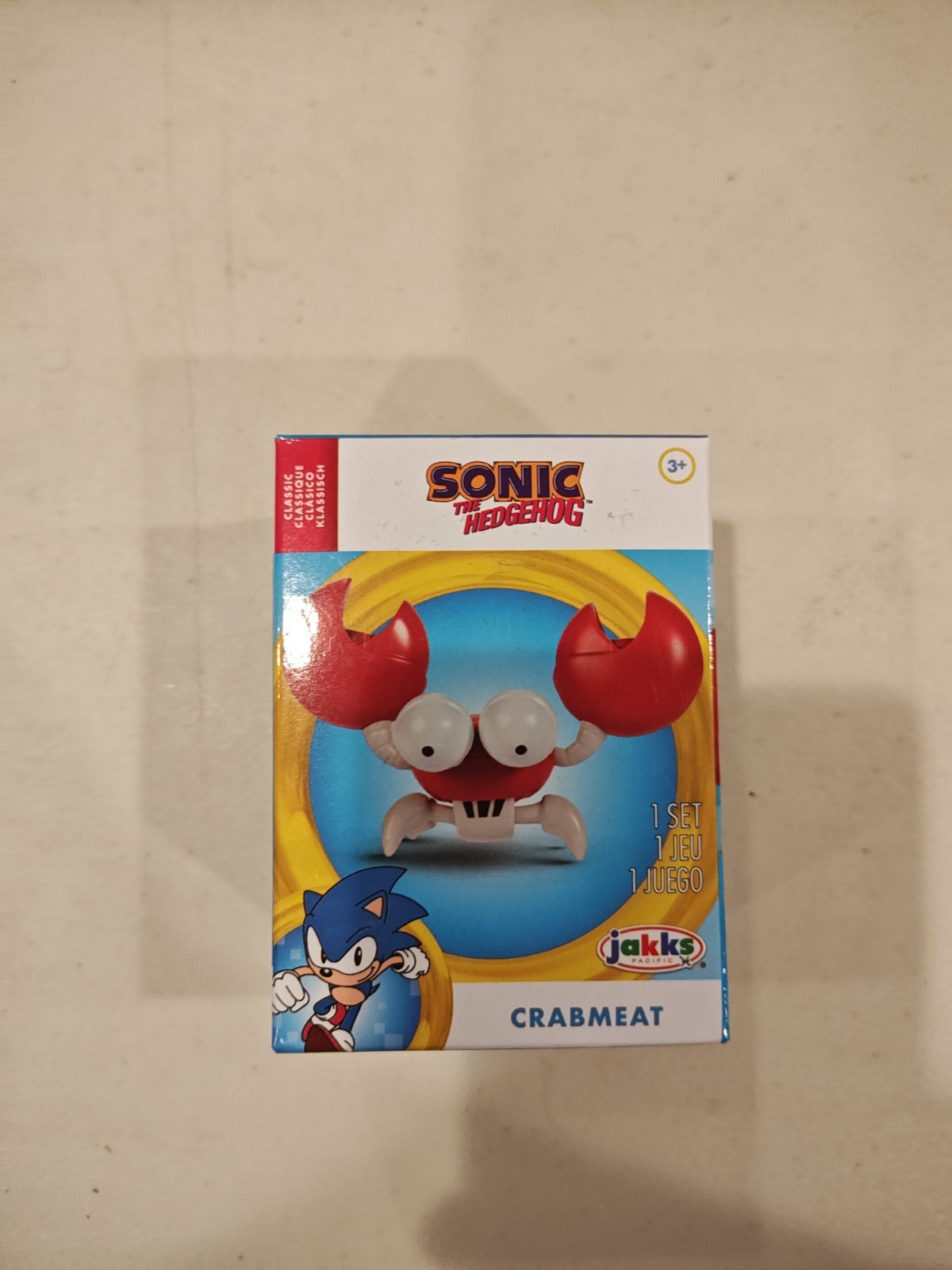 CRABMEAT Sonic The Hedgehog Jakks Pacific 2.5&Prime; Figure New