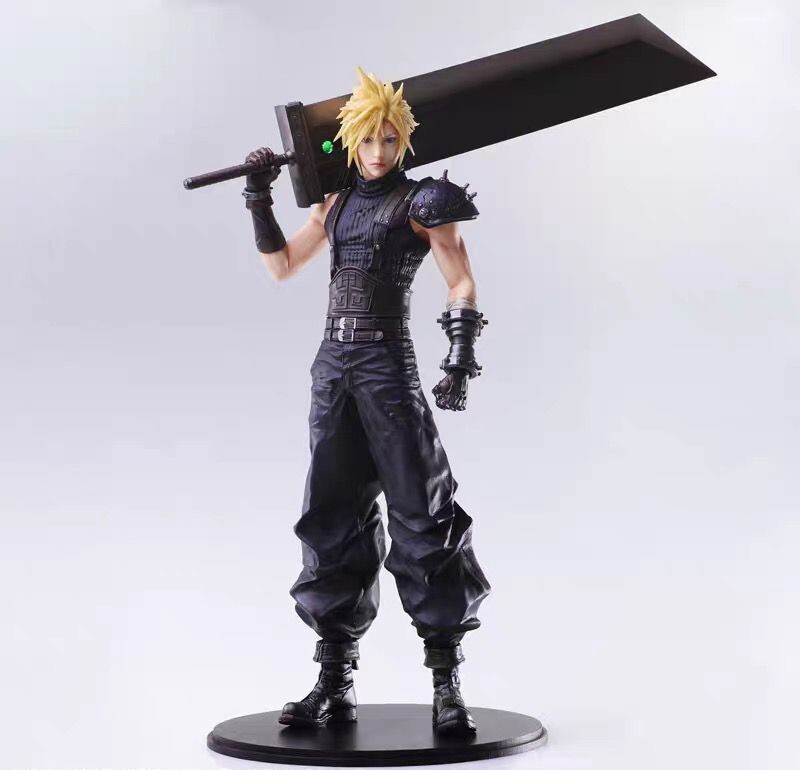 11&Prime; STATIC ARTS Final Fantasy VII Cloud Strife remake rebirth Figure (no box)