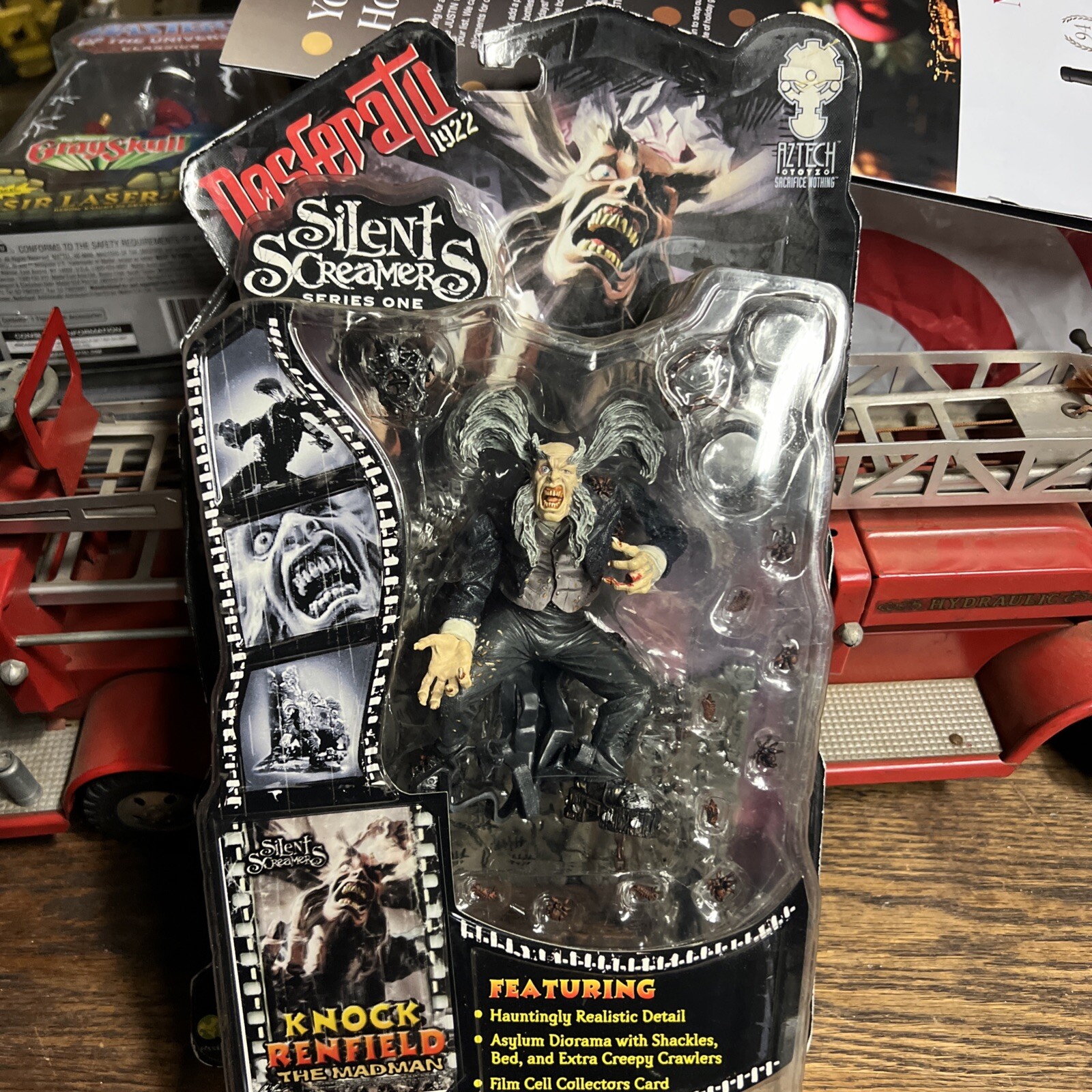 c2000 Silent Screamers Series 1 Knock Renfield Nosferatu 1922 Action Figure MOSC