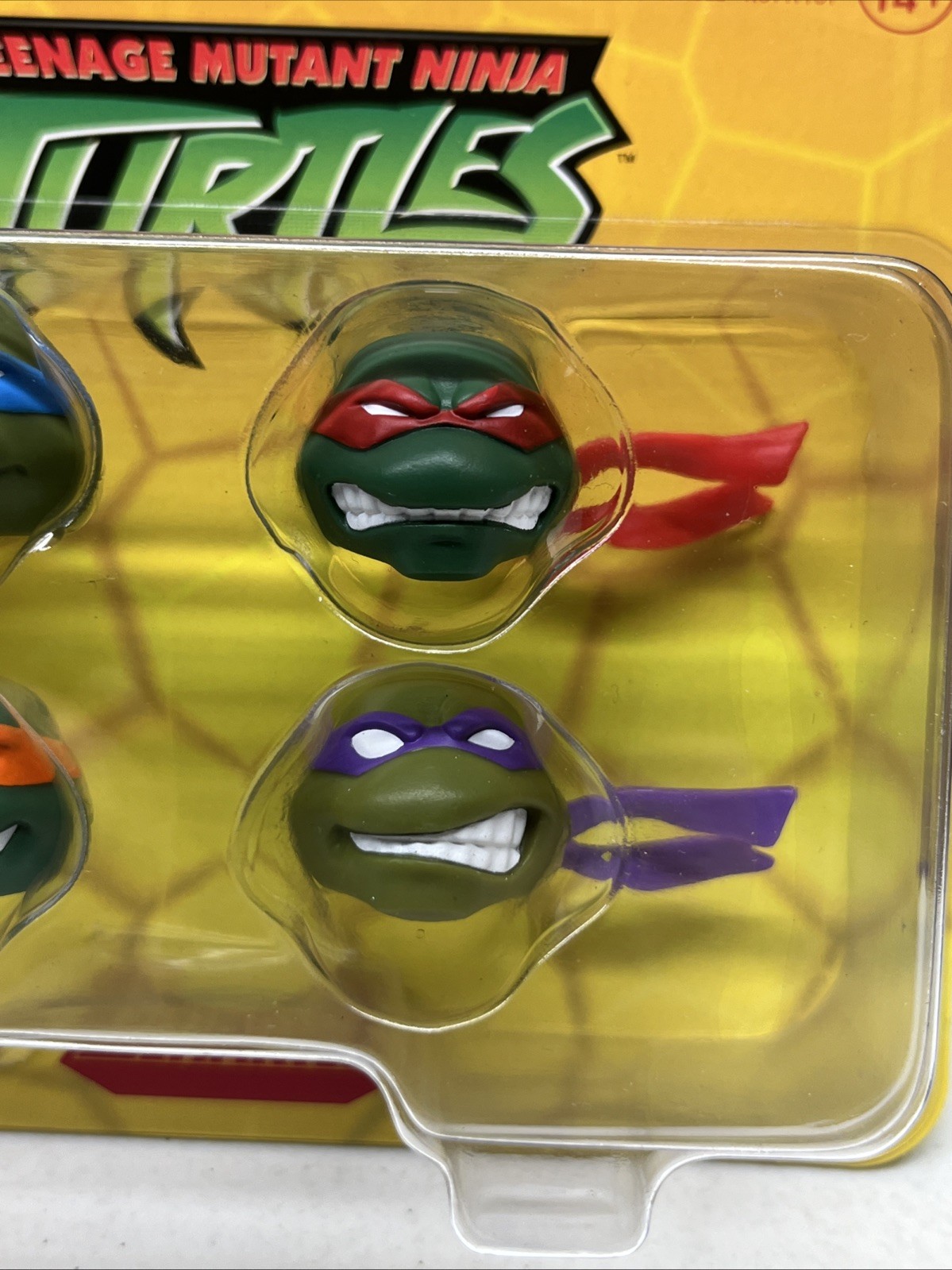 Super7 2003 TMNT Ultimates Heads super Pack MOC teenage mutant ninja turtles