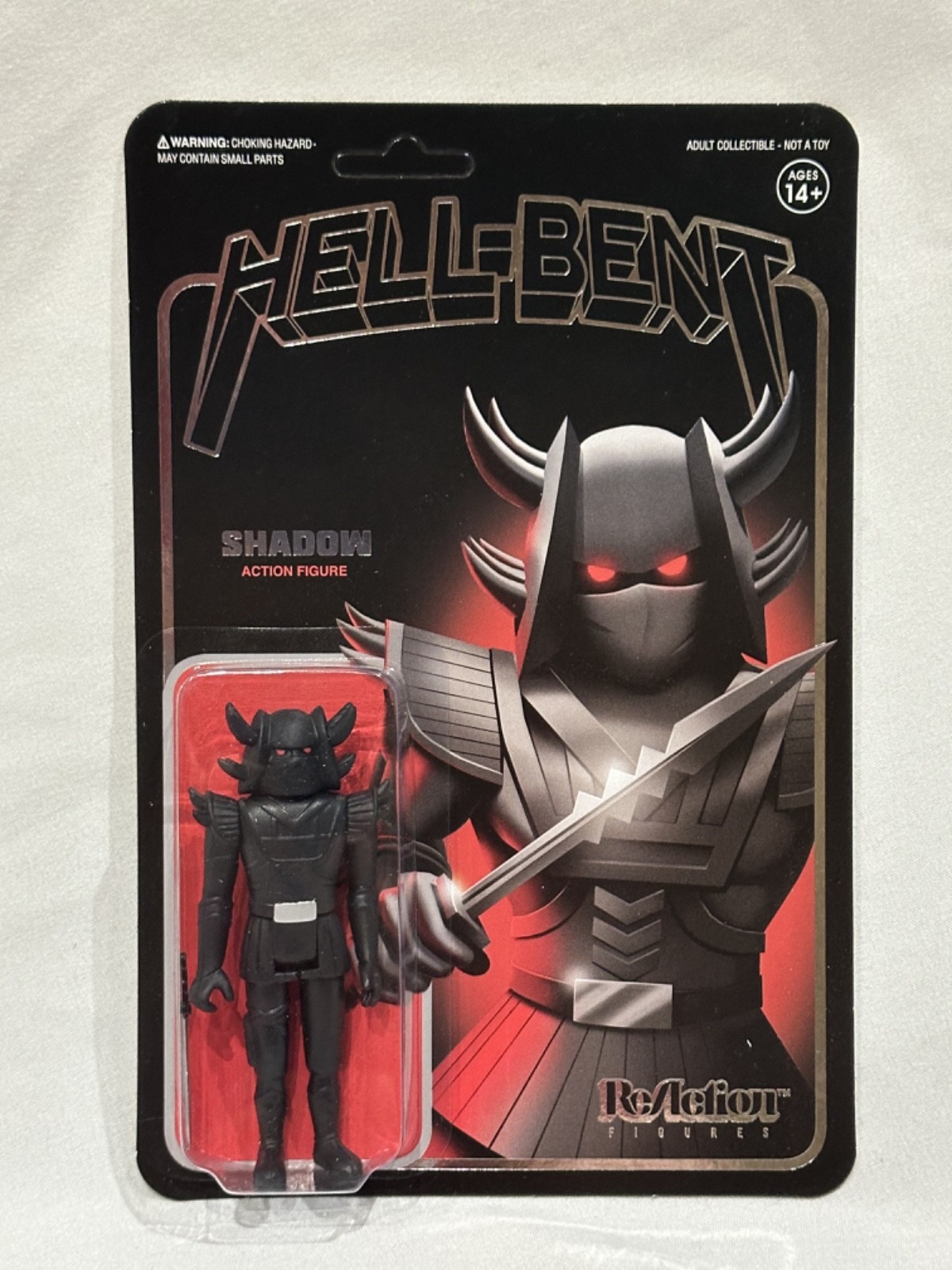 SDCC 2020 EXCLUSIVE Super7 Hell-Bent Shadow Healeymade ReAction Figure NEW MOC