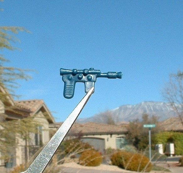 NICE Replacement Vintage 1980 Style Blue Weapon for Han Solo Star Wars ESB