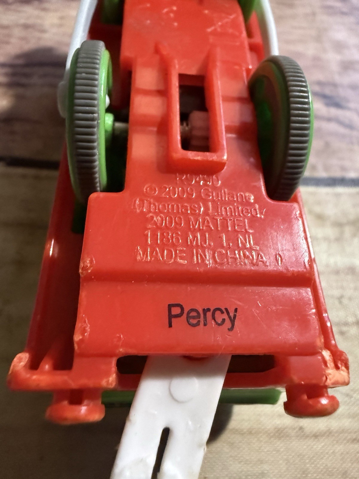 Thomas The Train Engine Trackmaster Percy 2009 W/ Annie & Clarabel 2013 Tested