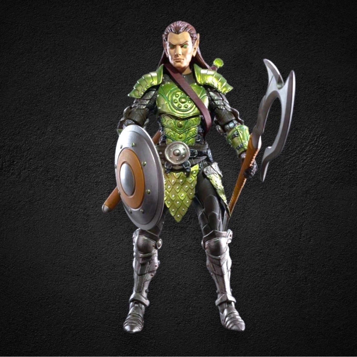 Mythic Legions Tactics War Aetherblade Male Elf Deluxe Legion Builder Bonus Head