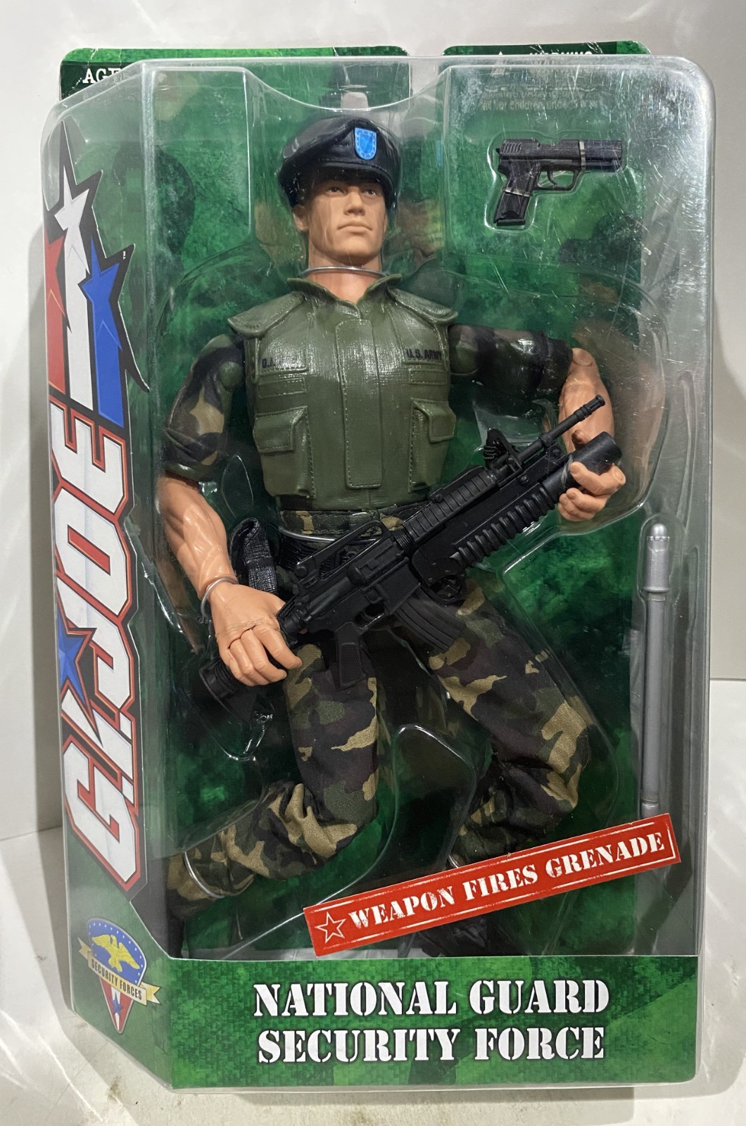 GI Joe National Guard Security Force 12&Prime; Action Figure NEW 2004