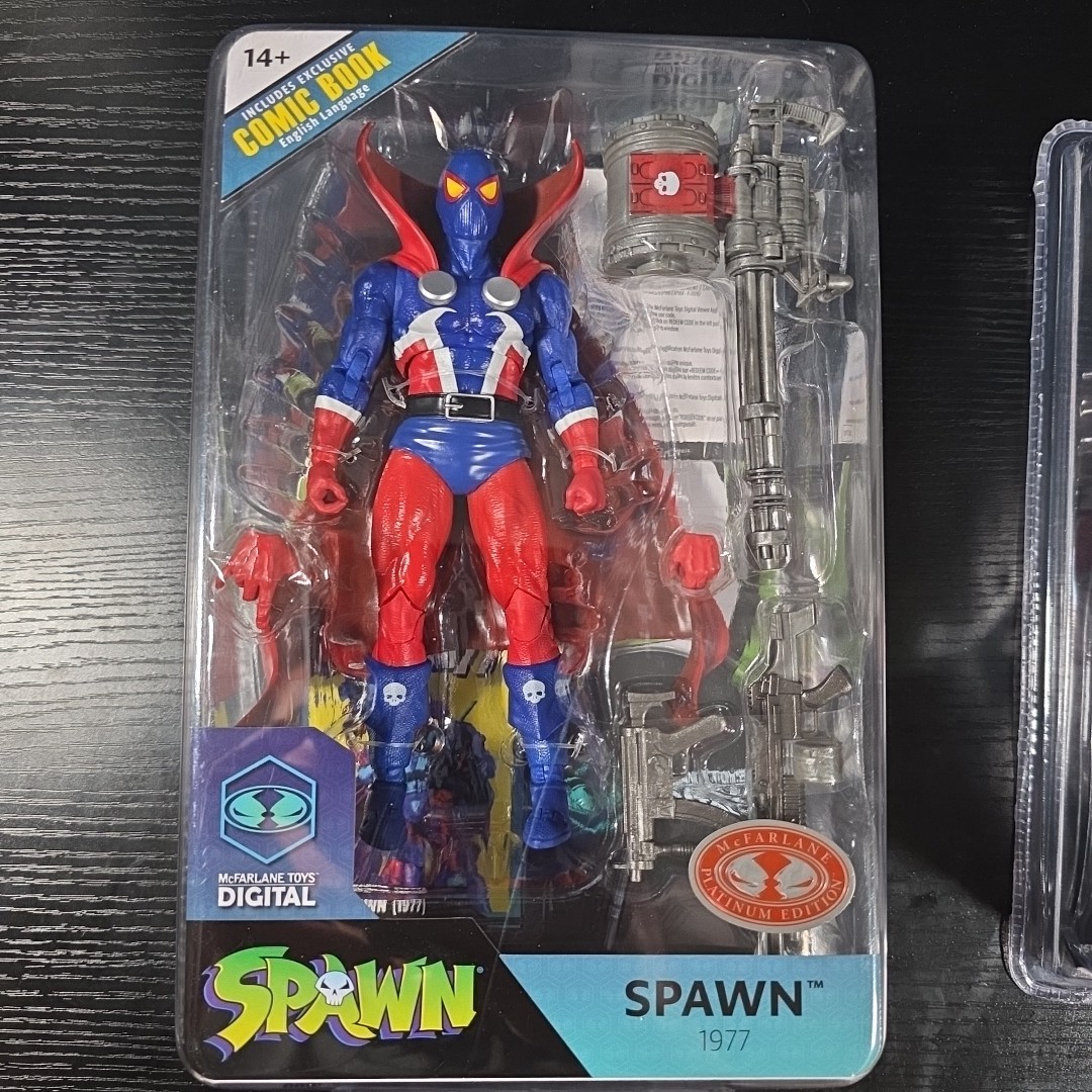 McFarlane Spawn Lot of 3 Spawn 1977 Comic Book Edition +The Deviant Rat City NEW