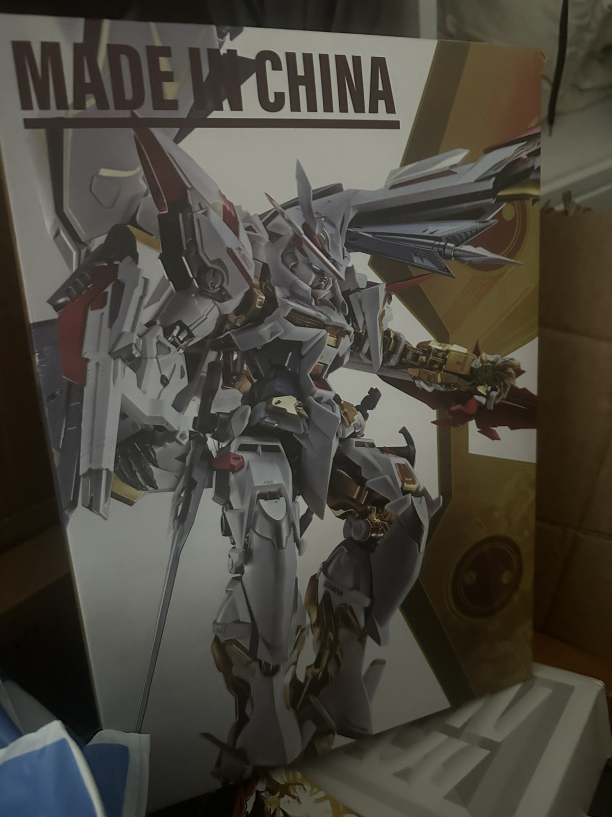 bootleg METAL BUILD Gundam Astray Gold Frame Amatsu Hana version Action Figure
