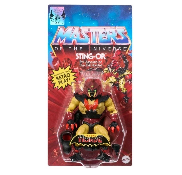Mattel Creations Exclusive Masters of the Universe Origins Sting-Or figure MOTU