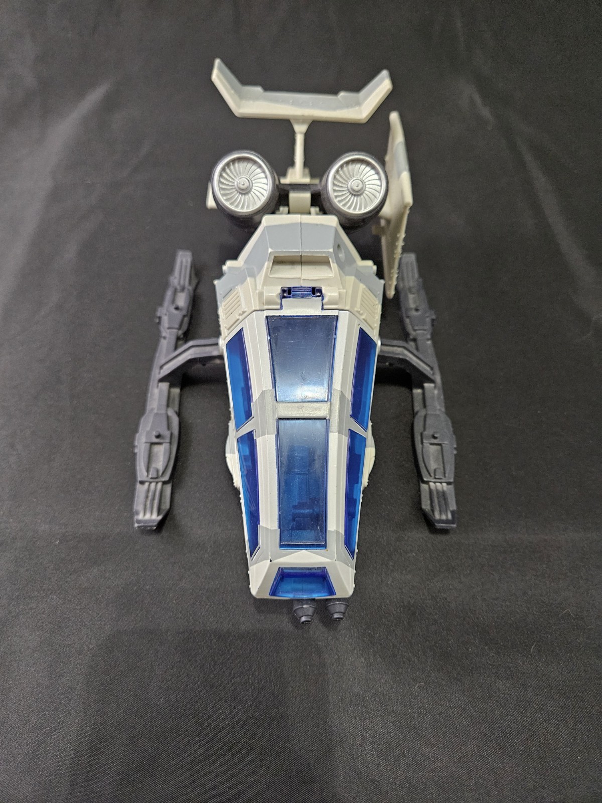 GI Joe 50th Anniversary Ghost Hawk Vechicle Battle Below Zero Incomplete Missing