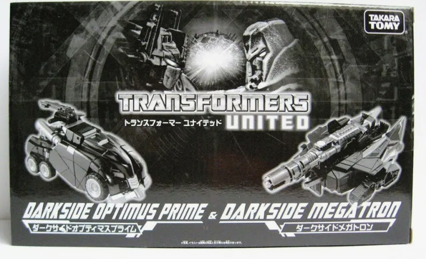 Transformers United Darkside Optimus Prime Megatron Set MISB