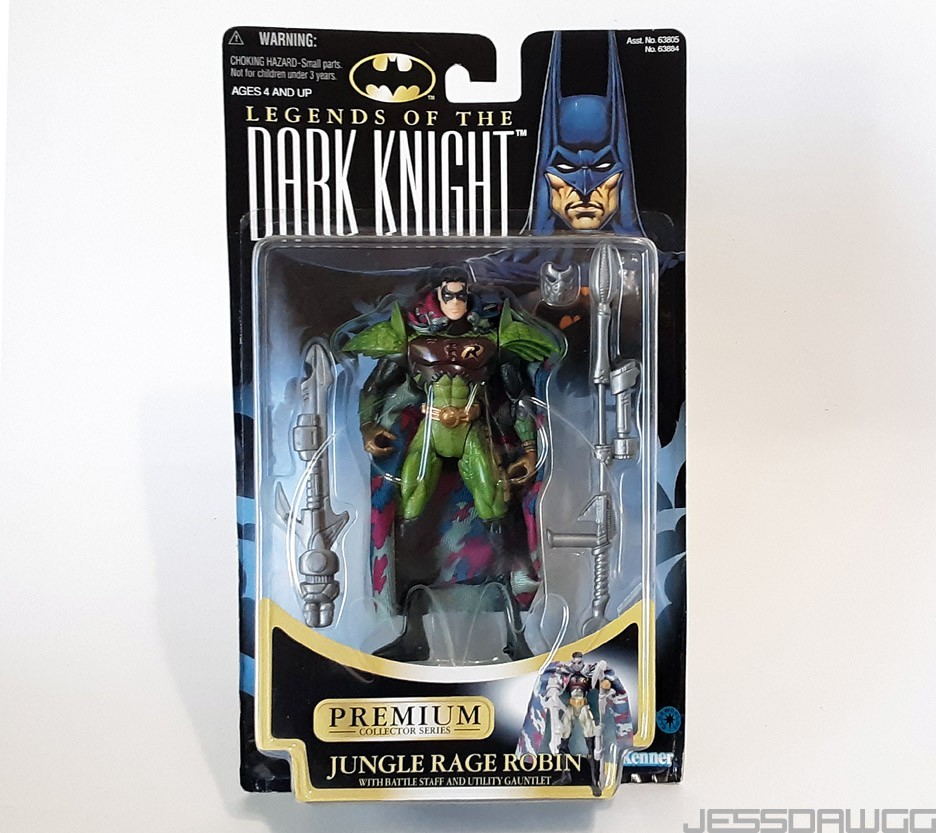 Jungle Rage Robin 5.5&Prime; action figure Kenner Legends of the Dark Knight Batman