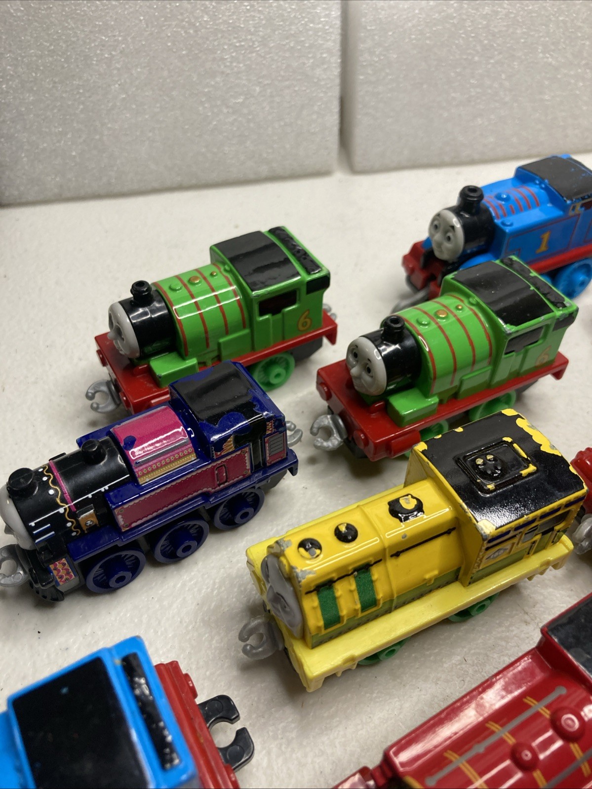 Thomas & Friends Push Along TrackMaster Train Diecast Lot. See Images. -E