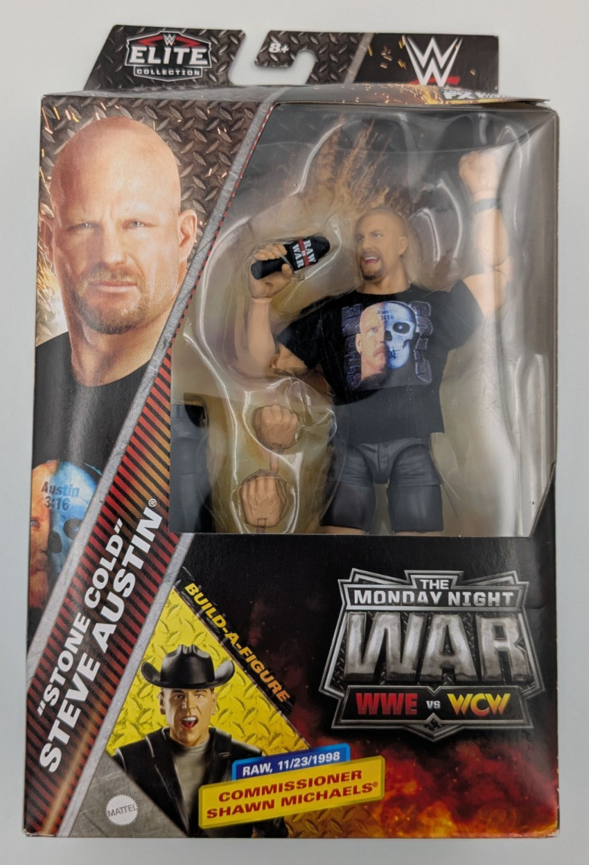 WWE Elite Collection Monday Night War Stone Cold Steve Austin Build A Figure