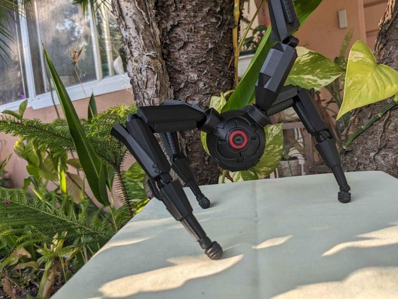 Arc Raiders Leaper 3D Printed Figurine | Sci-Fi Robot Creature | Desk Decor