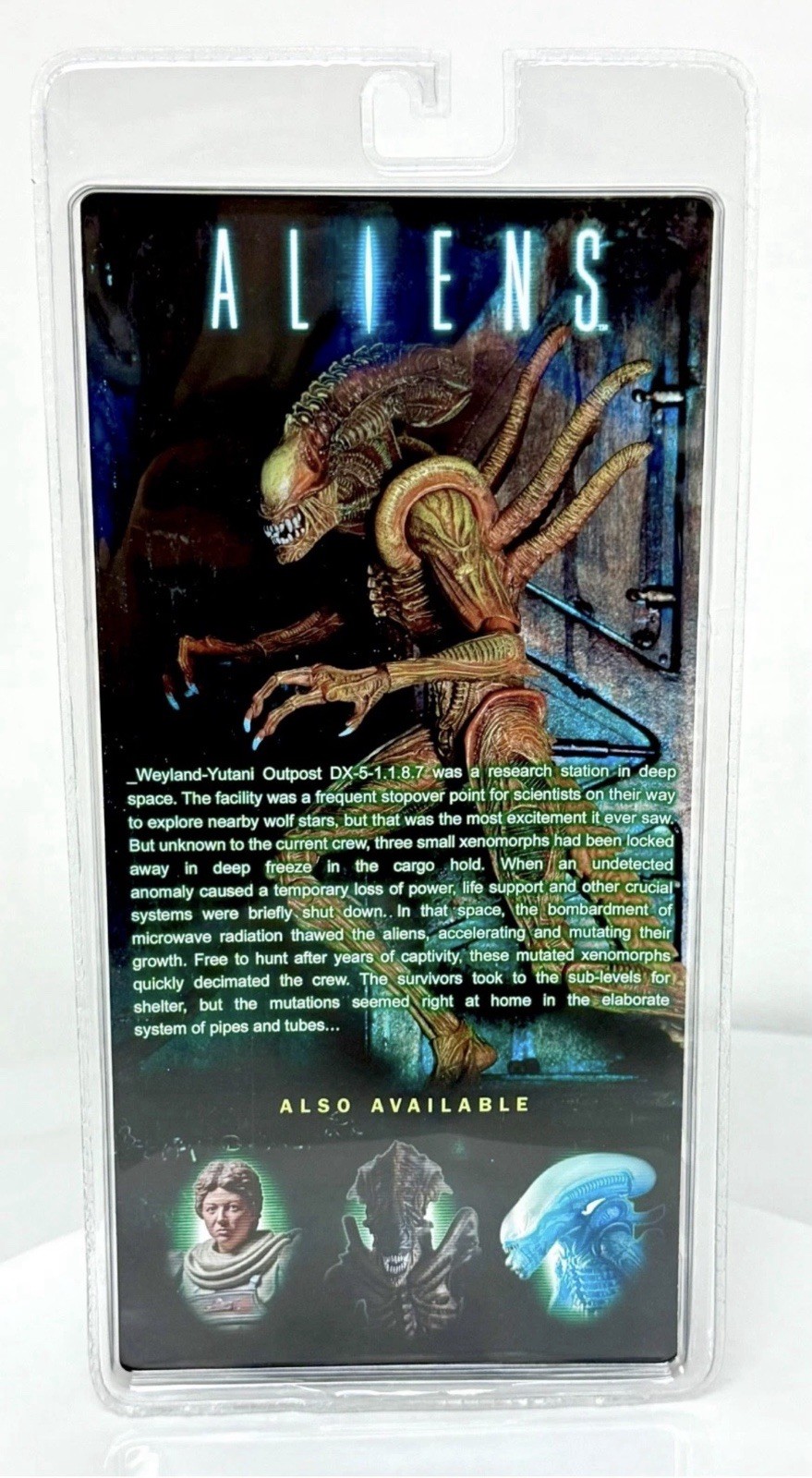 NECA Aliens Sewer Mutation Warrior Alien SDCC 2017 Exclusive, New Sealed LIMITED