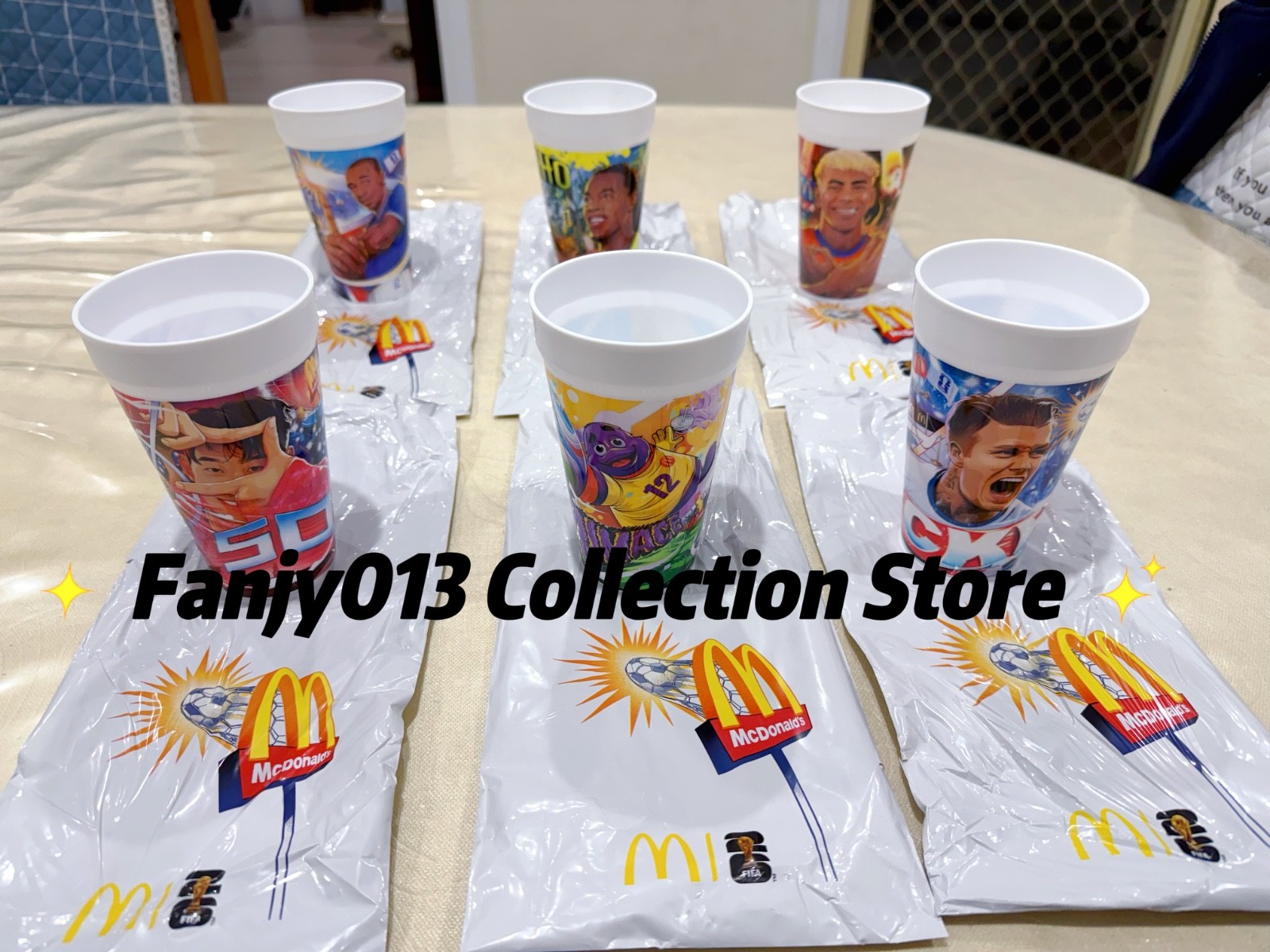McDonald&rsquo;s AUS 2026 FIFA World Cup Meal Collectible Cups NEW – Pick Your Own
