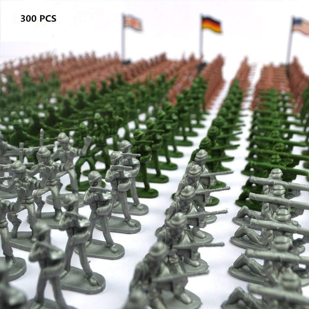 Classic 300-Piece Army Men Set – Durable Military Action Figures for All Ages