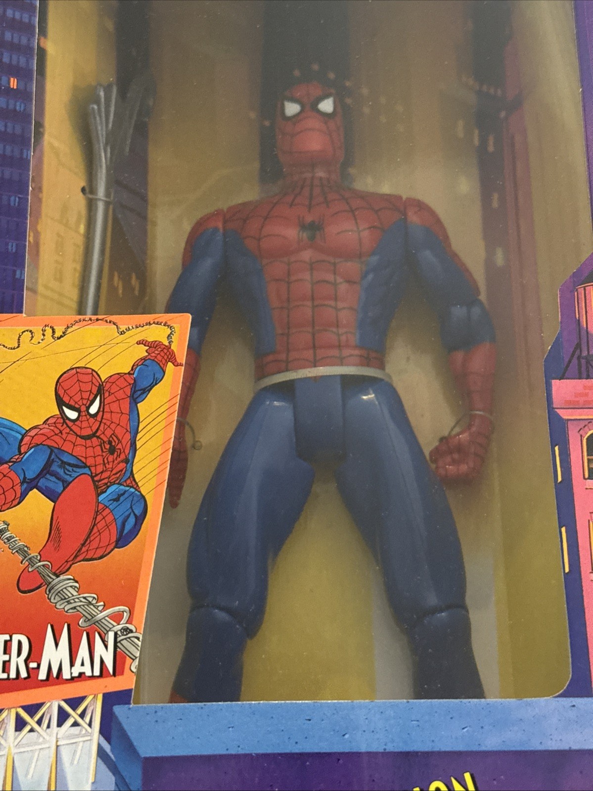 Marvel Comics Spider-Man Action Figure 10in Deluxe Edition NIB
