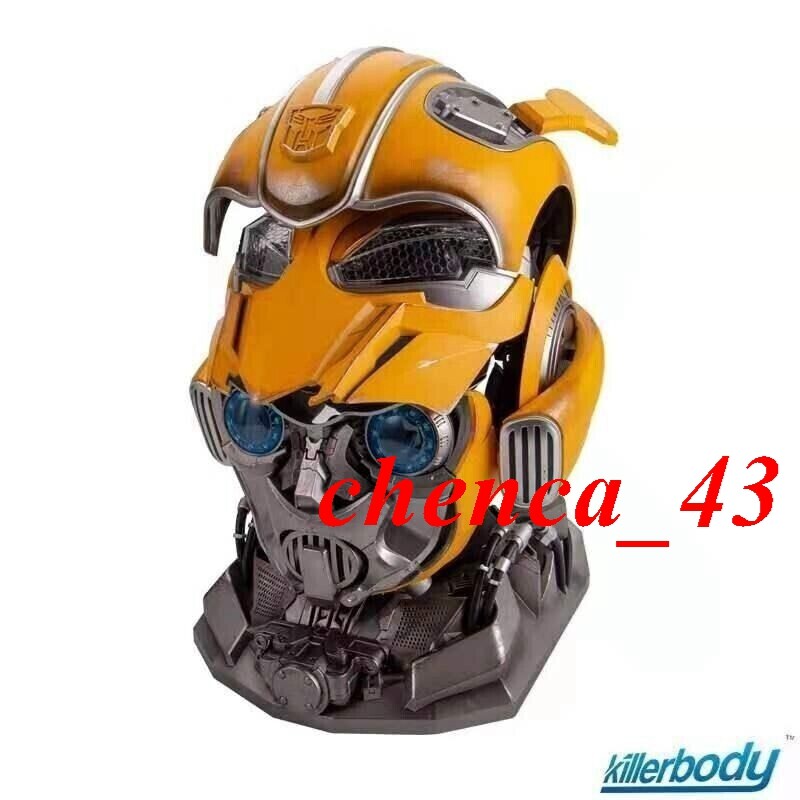 US Ship!! Touch/Remote/Voice Control 1:1 Bumblebee Helmet Halloween Cosplay Prop
