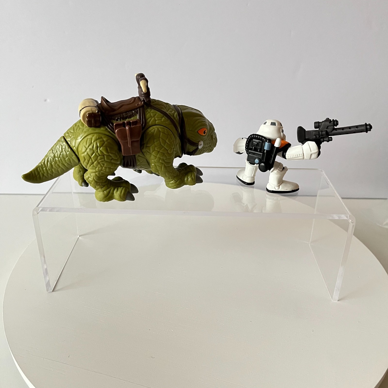 Star Wars Galactic Heroes Dewback & SandTrooper Figure Lot Hasbro Playskool