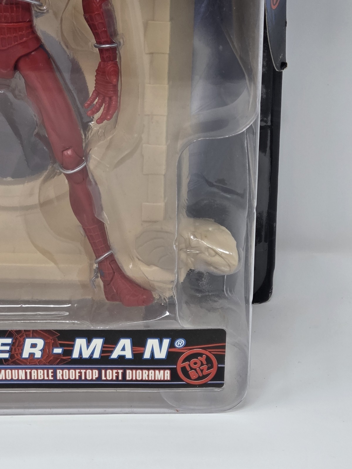 Prototype Test Shot Mock Up Marvel Toy Biz Animated Spider-Man MTV Figure 2003