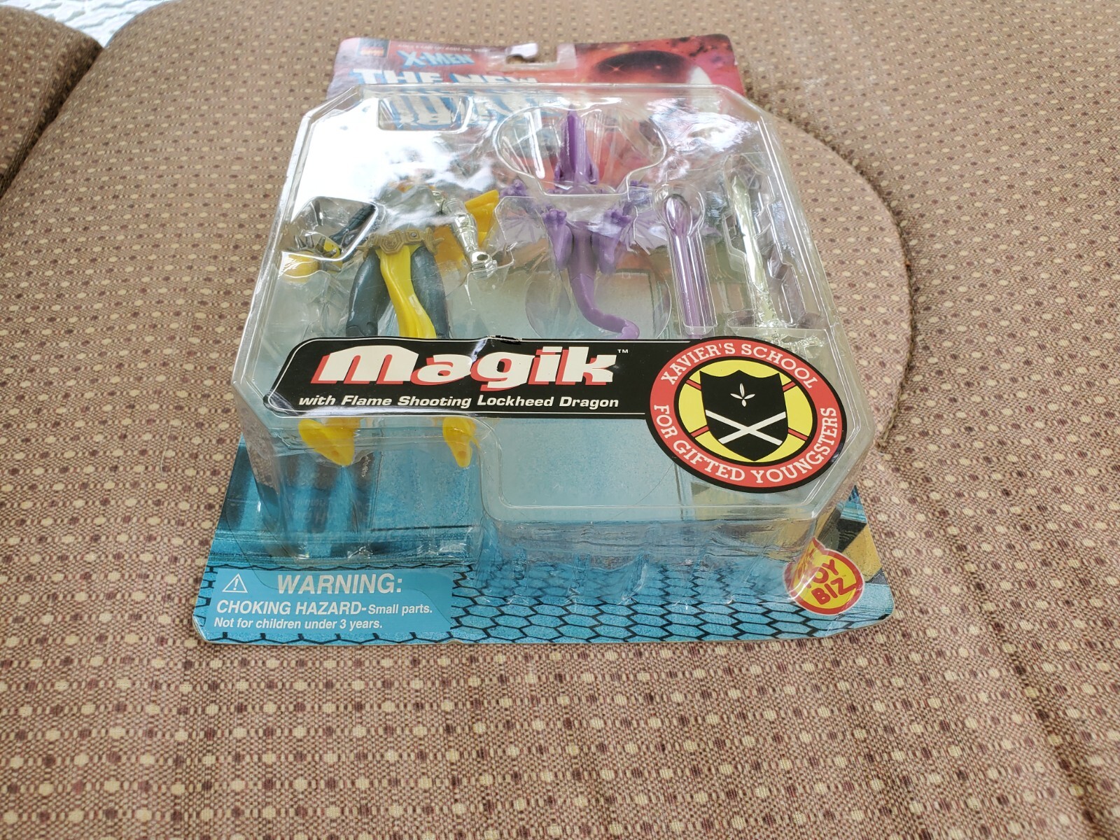 MAGIK Flame Shooting Lockheed Dragon – X-Men The New Mutants Toy Biz – Variant