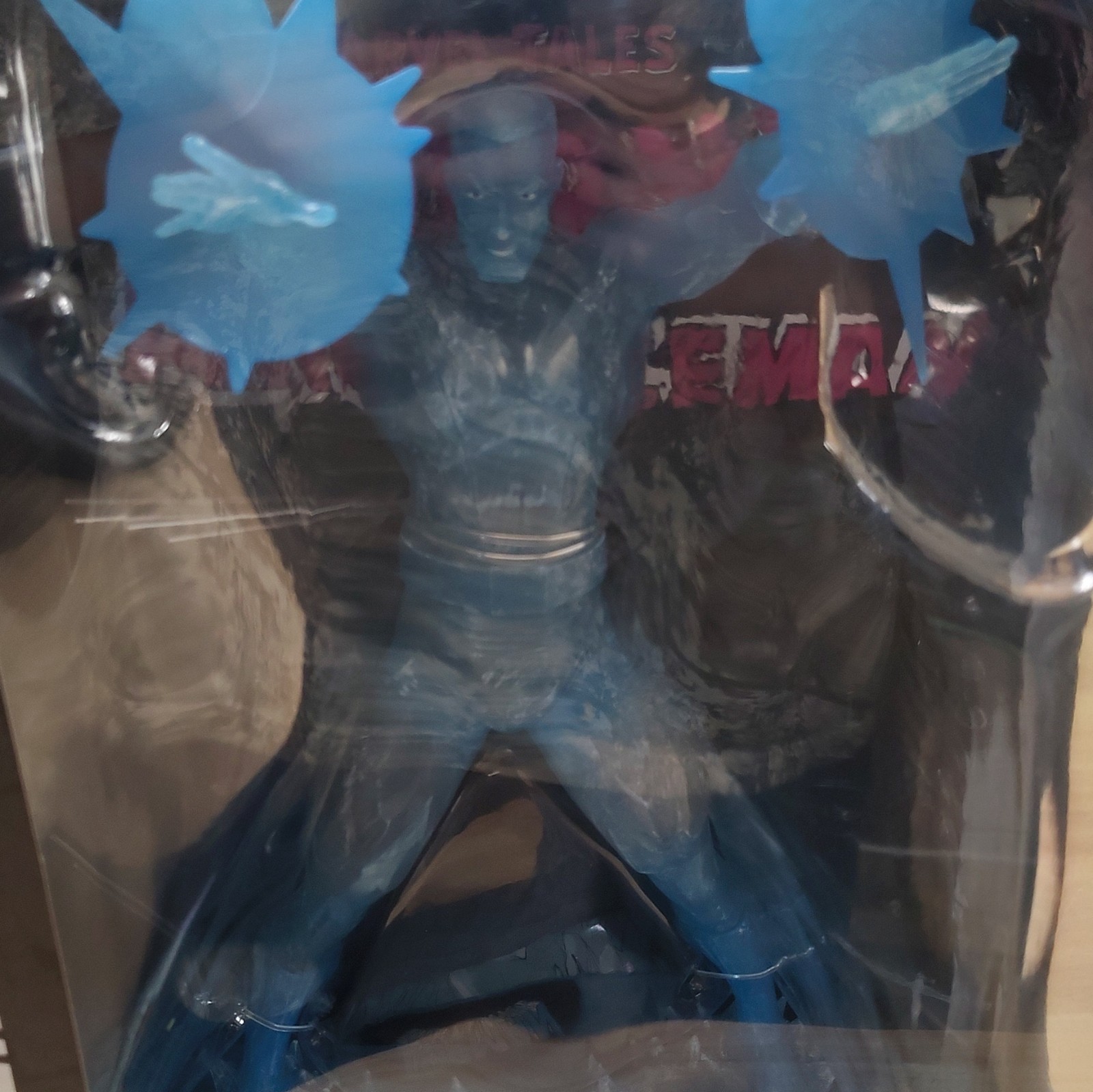 McFarlane Toys Marvel Iceman Blue Action Figure w/ Comic Book, Age 14+