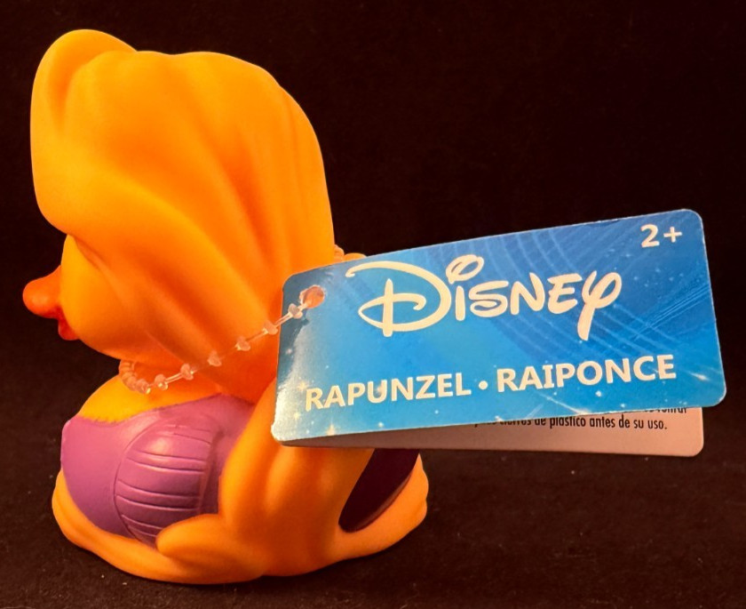 Disney – Tangled – Rapunzel – Rubber Duck – Approx 2.5&Prime; High – Duckalooz
