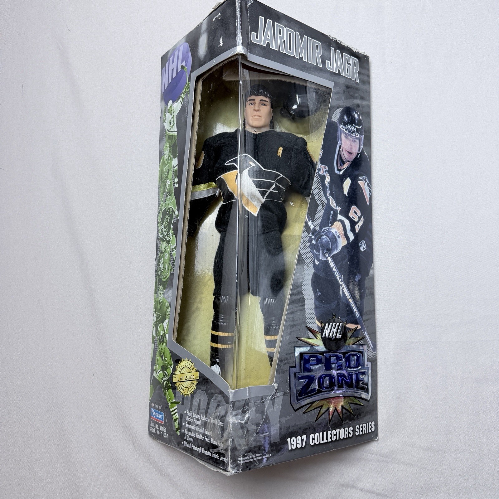 Playmates NHL Pro Zone Jaromir Jagr 12&Prime; Vinyl Figure Doll Brand New In Package