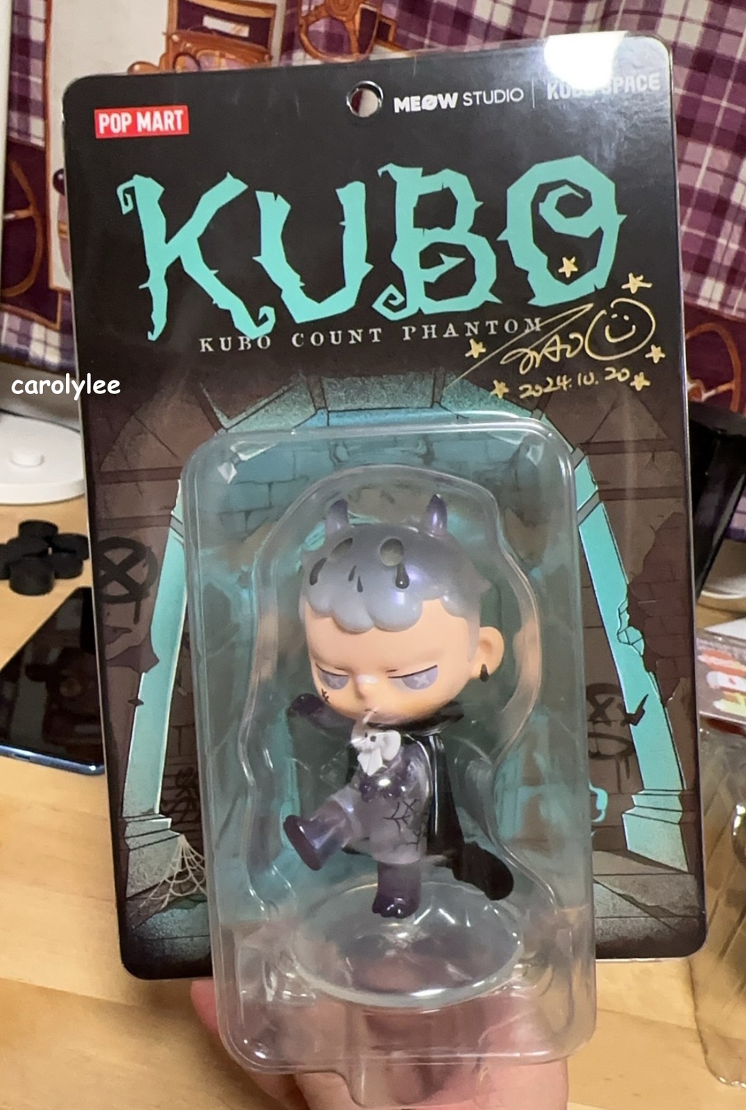 Authentic Popmart Kubo Count Phantom Figure Art Toy Gift