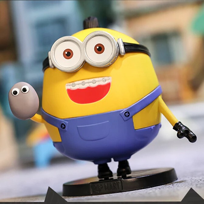 Pop Mart x Minions The Rise of Gru Series – Pet Rock Otto mini figure New gift