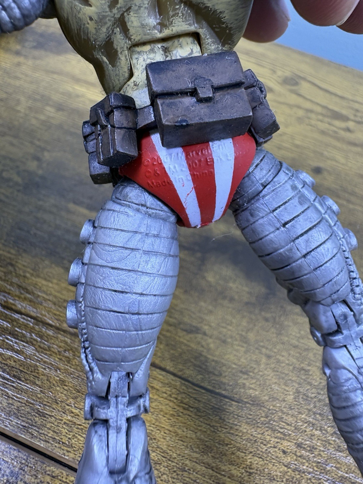 2007 ToyBiz Marvel Legendary Comic Book Series Super Patriot Figure 7” Loose Pit