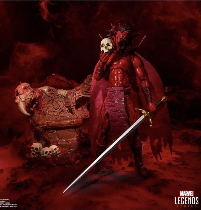 Mephisto Infernal Throne Marvel Legends MISB Made To Order Sold Out IN HAND USA
